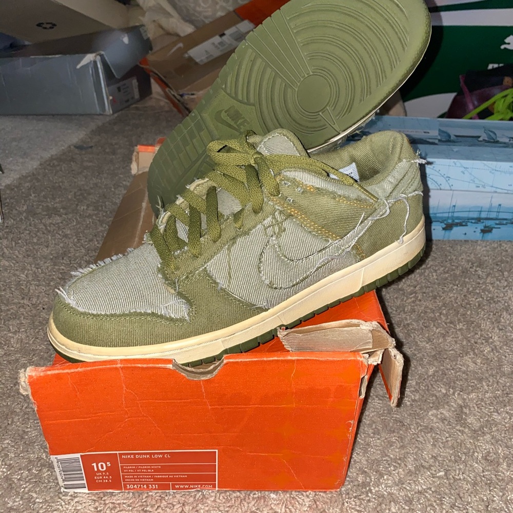 COPY - Nike Dunk Low CL Pilgrim Denim sz 10.5
